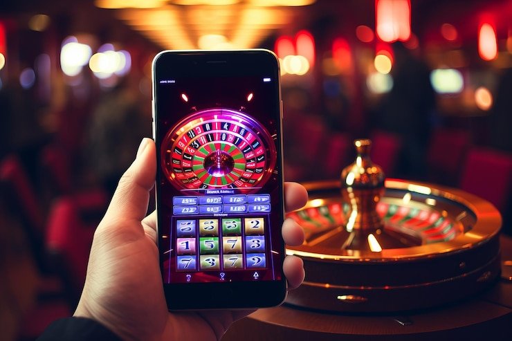 Pengguna mobile membaca panduan bostonslot